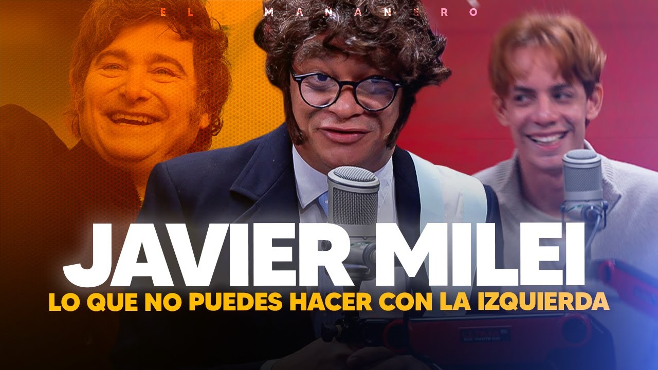Las cosas que no puedes hacer con la izquierda y con la derecha si - Javier Milei (Miguel Alcántara)