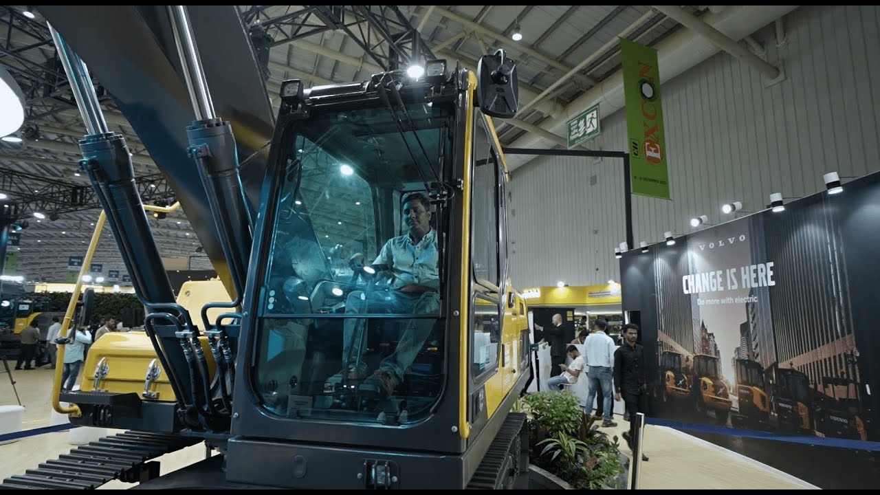 Fuel-Efficient Construction with Volvo's EC 210 D Excavator