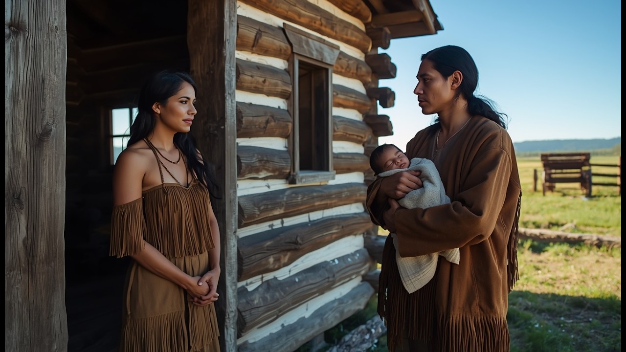 A Banished Lakota Shows Up with a Baby… She Takes Them In and Changes Their Future Forever!