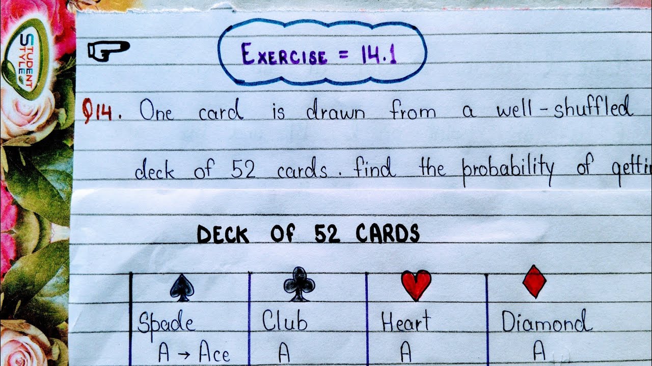 Exercise 14.1 | Question 14 | Class 10 Maths | Chapter 14 | Probability | Exercise 14.1 | Ncert