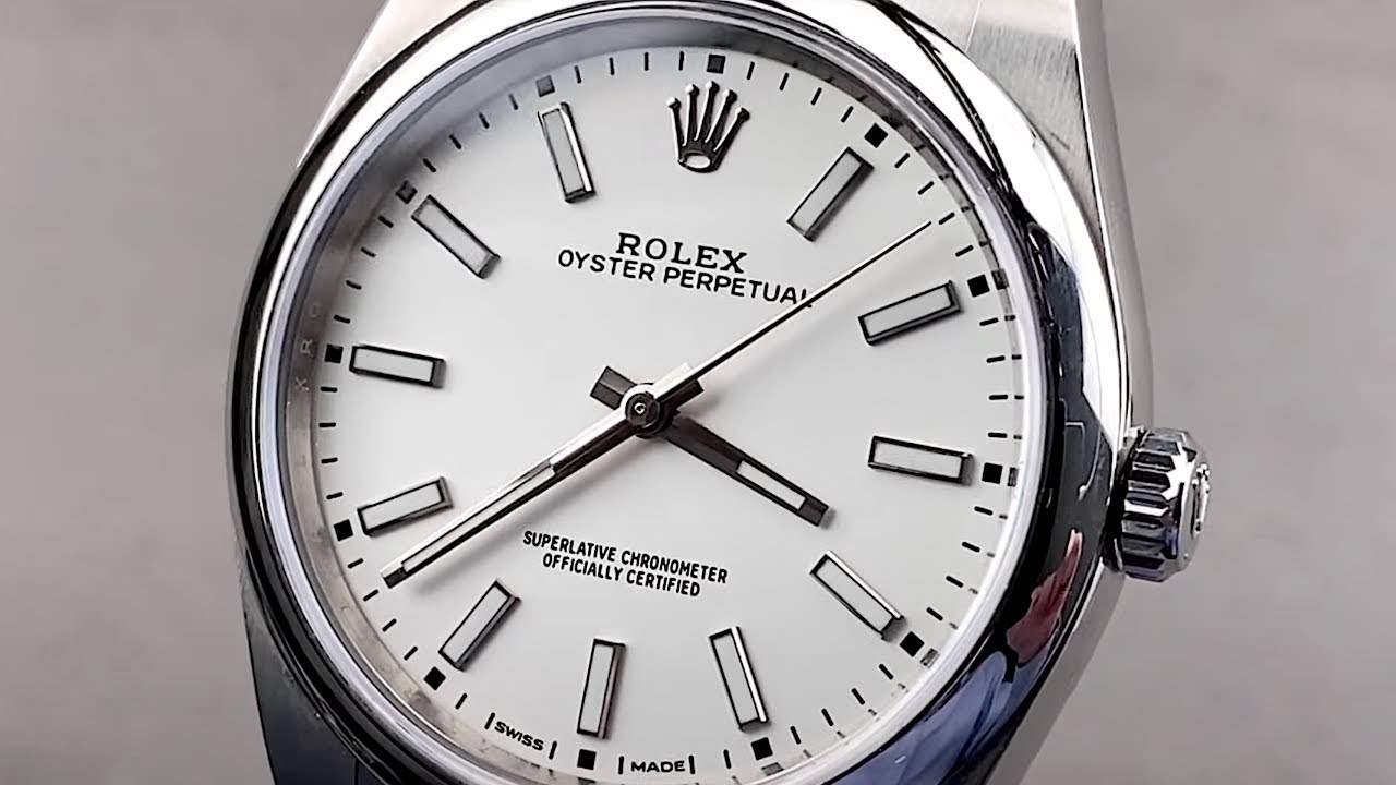 Recenzja zegarka Rolex Oyster Perpetual 39 mm 114300 Rolex