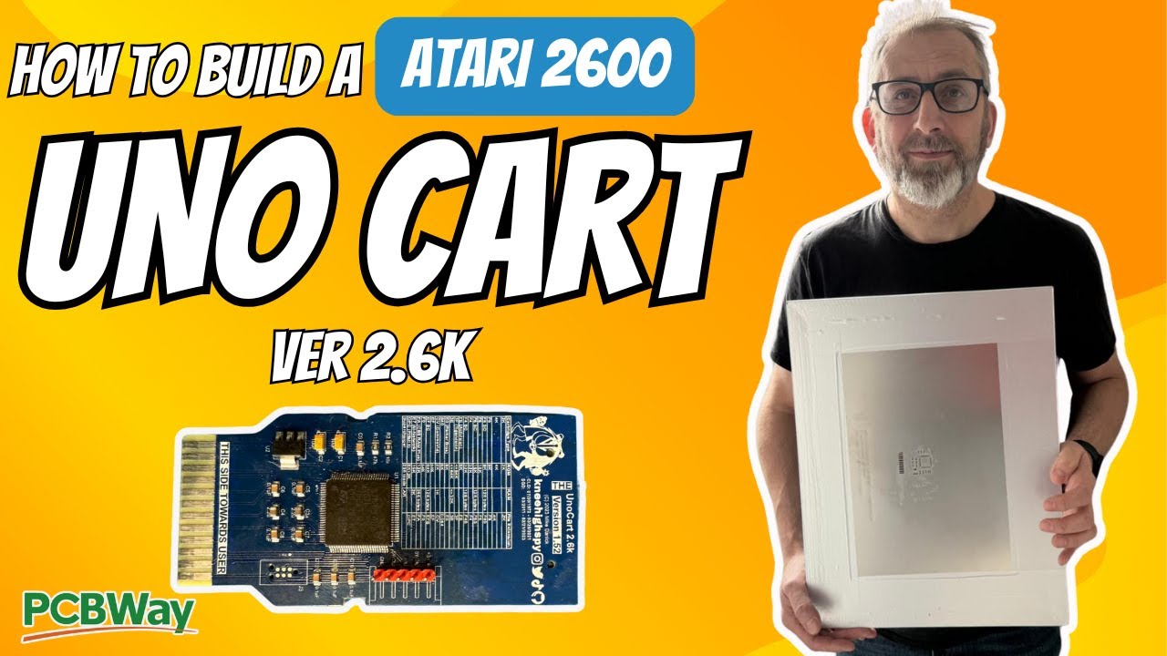 How to Build the New Atari 2600 Uno Cart – DIY Flash Cartridge!