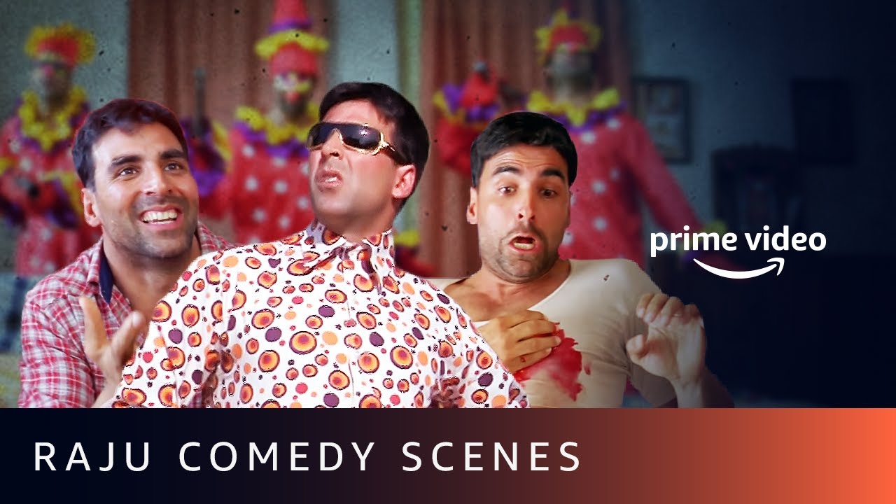 Best of Raju | Phir Hera Pheri, Hera Pheri | Akshay Kumar comedy scene | Amazon Prime Video