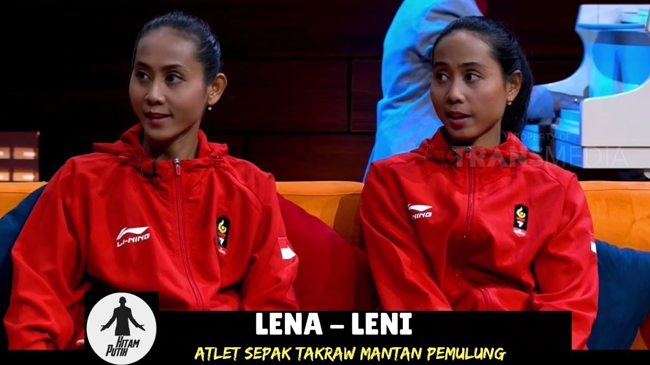 Kisah Inspiratif LENA-LENI, Si Kembar Atlet Sepak Takraw | HITAM PUTIH (04/09/18) 2-4