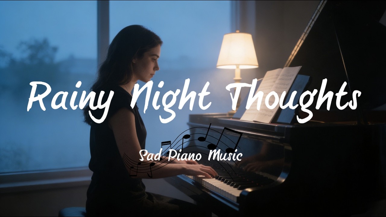 Rainy Night Thoughts | Deep Sad Piano Music