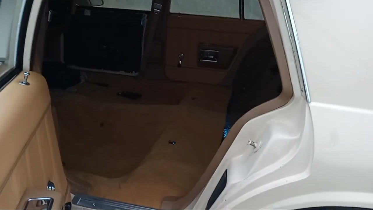 SSinteriors 1988 Caprice Box Chevy Part 7 Headliner Removal & Sun Visors Prep by Matt