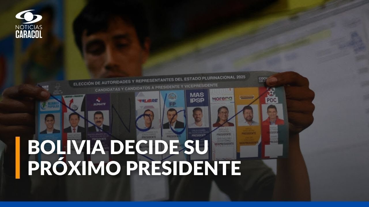Bolivia vota en comicios presidenciales y legislativos en medio de crisis económica y política