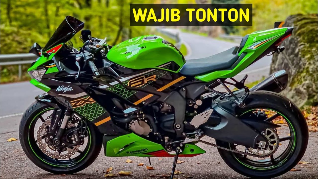 ZX6R !!! Kumpulan modifikasi dan modif simpel Kawasaki ninja ZX6R Veris @SPORTBIKE12
