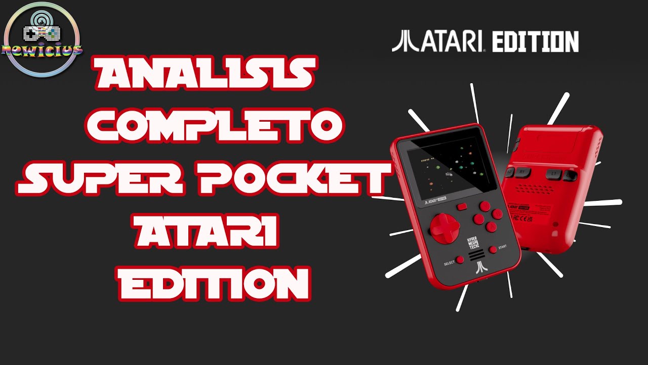 Evercade | Analisis Completo Super Pocket ATARI EDITION #evercade