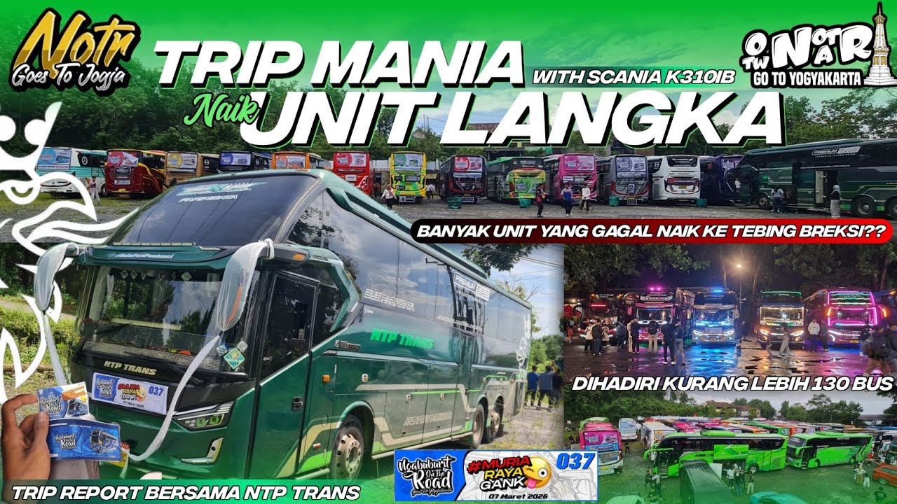 UNIT LANGKA DI BUAT TRIP MANIA‼️TRIP REPORT NOTR JOGJA 2026