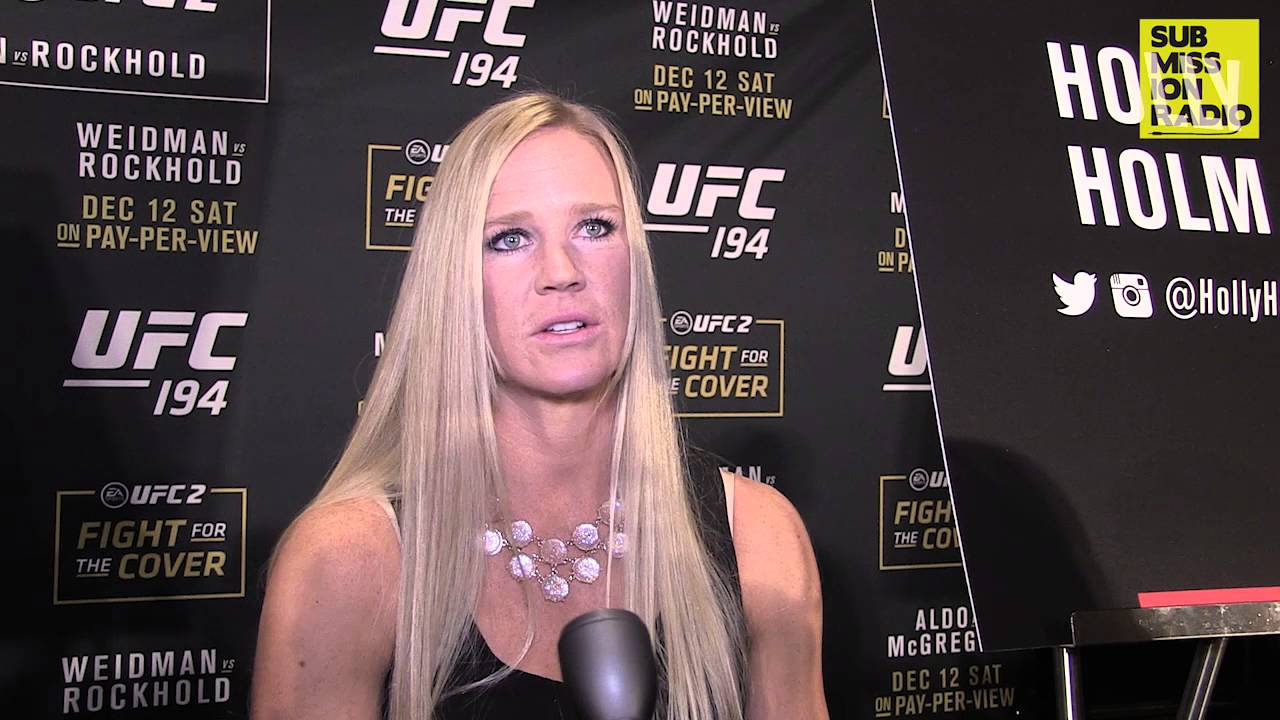 UFC 194: Holly Holm believes Rousey rematch will be completely different fight