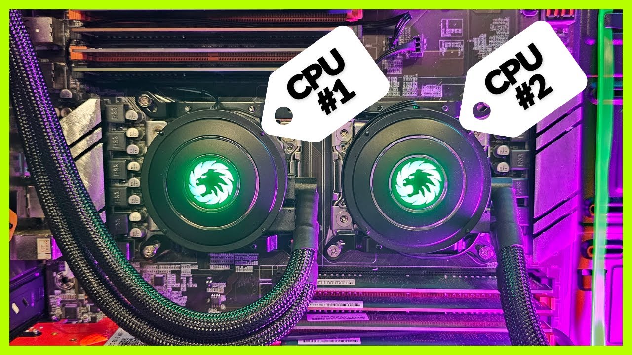Неужели сборки с двумя процессорами настолько плохи? Xeon E5-2643 V3, RX 6700 XT