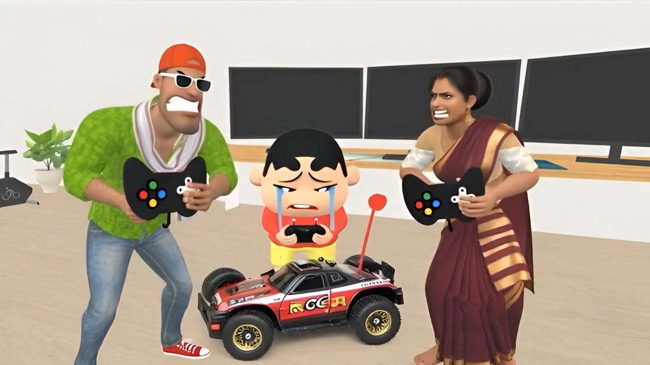 🎬 RC গাড়ি 🔥 নিয়ে কেলেঙ্কারি 🚨😳 Indian thift auto simulator 
