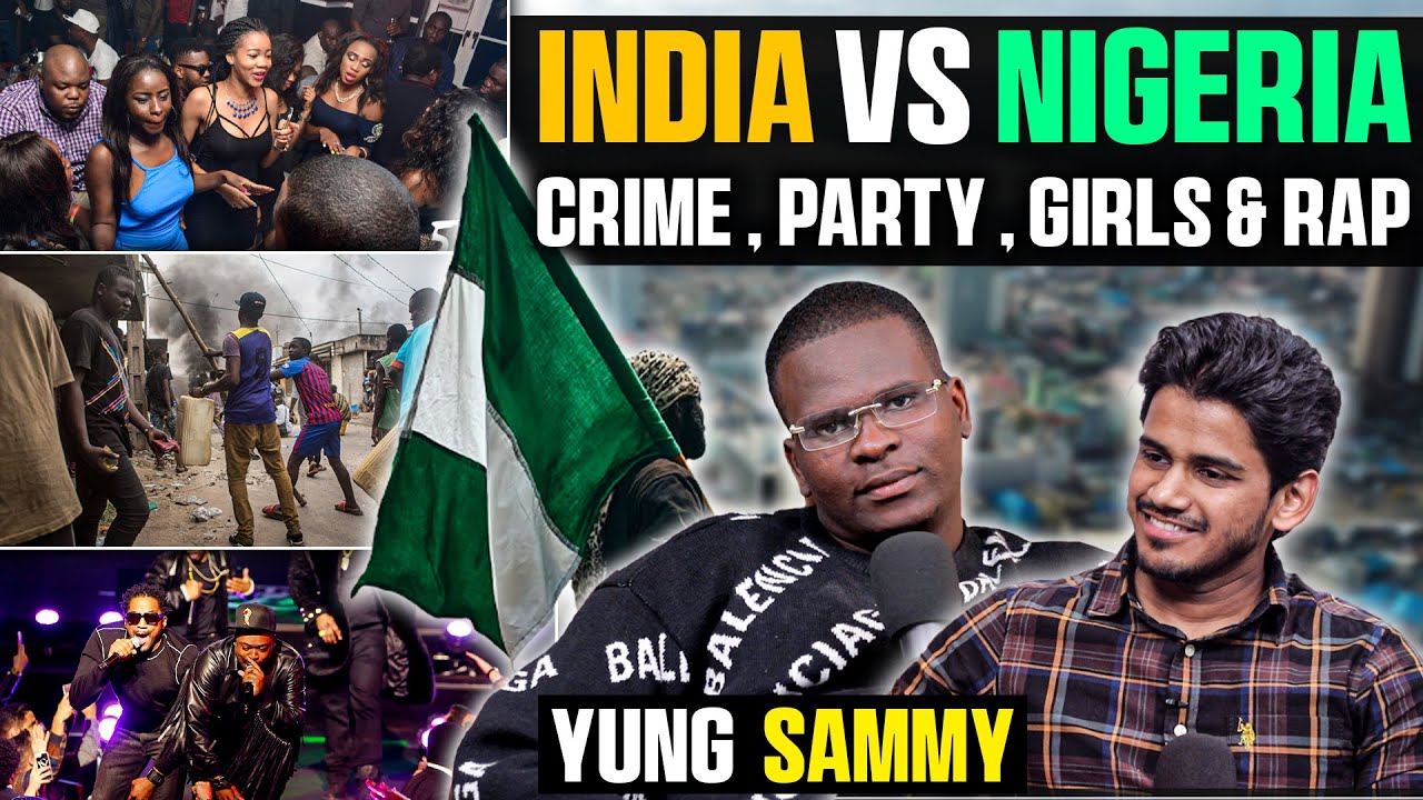 This Nigerian Guy Raps In Hindi Ft. Yung Sammy | RealTalk Clips