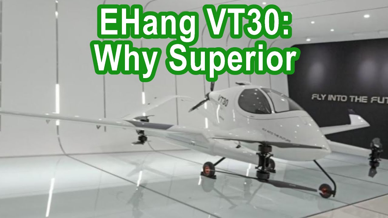 EHang VT30 vs EH216 | Why Both Superior