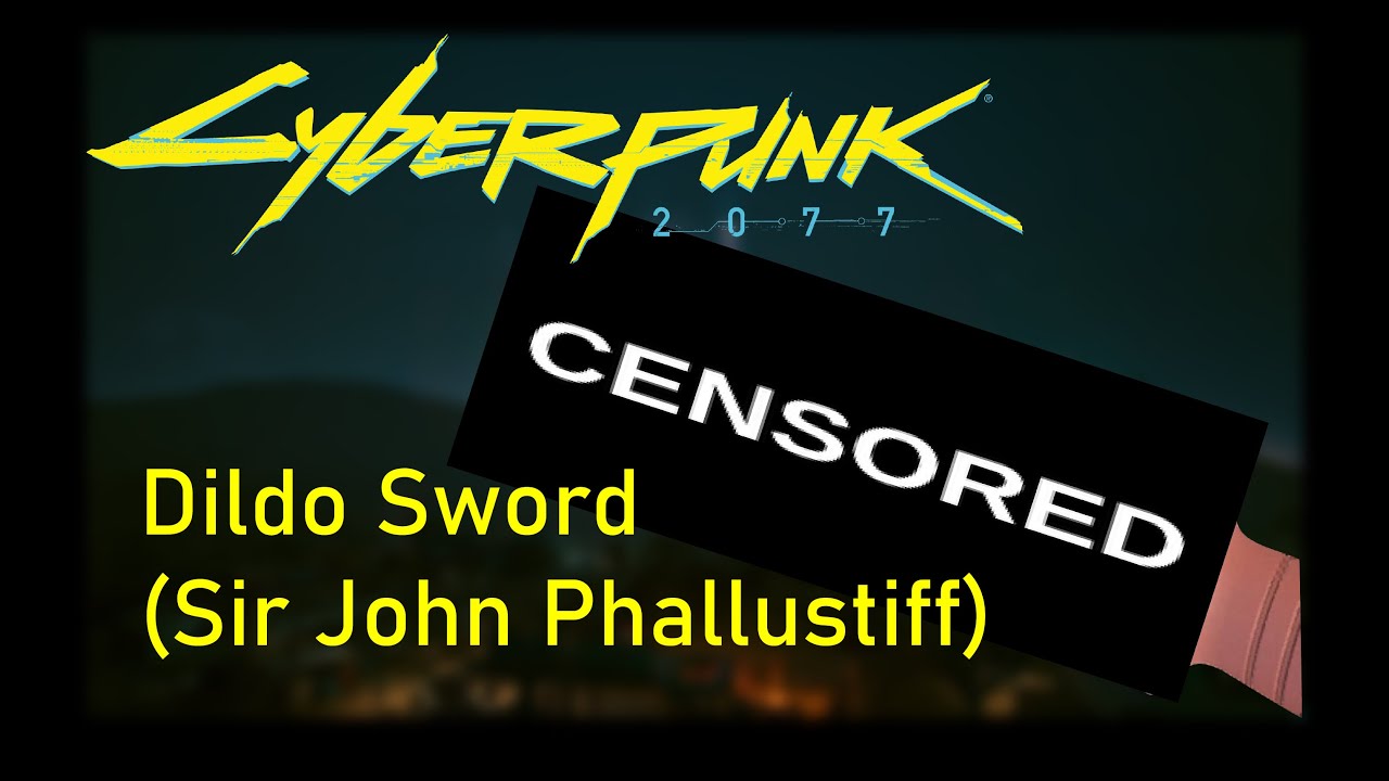 Cyberpunk 2077: Meredith Romance & Dildo Sword (Sir John Phallustiff)