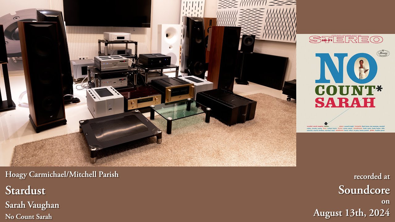 Sarah Vaughan - Stardust ~ MoFi SourcePoint 888 | Soulnote M-3 | P-3 | D-3 | Z-3 | X-3