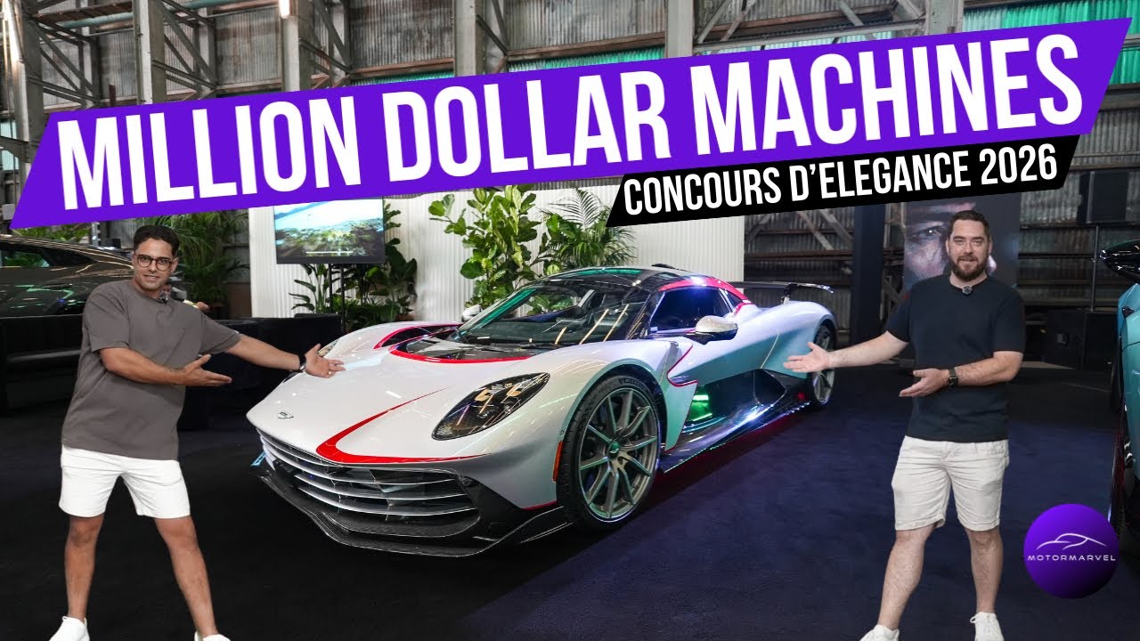 Sydney Concours D’Elegance 2026 | Million Dollar Hypercars, Classics & Brough Superior Bikes VLOG