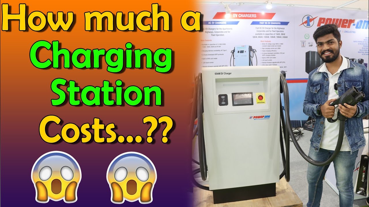Cost of a EV Charging Station In India | Solar Expo 2023 | Electric Vehicles India