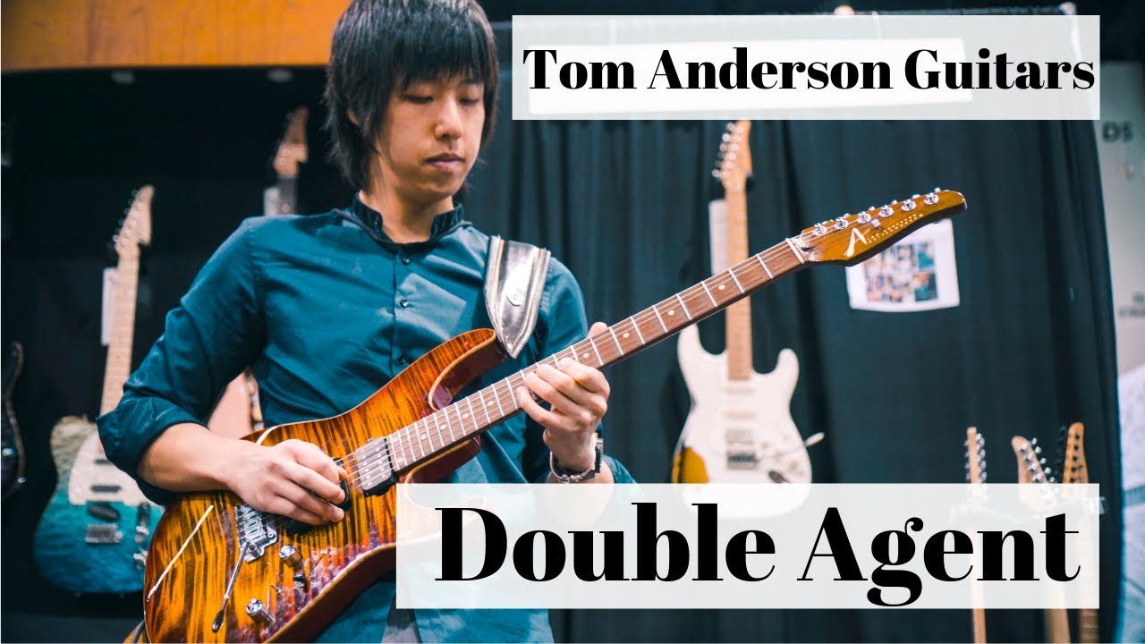 NAMM 2019 Tom Anderson Guitars performance || Victor Lee - Double Agent