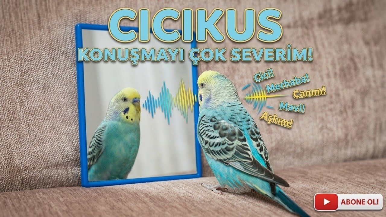 Konuşmayı seven cicikuş #keşfetedüş #keşfetbeniöneçıkar #kesfetteyim #keşfetedüş#birds #parrot#viral