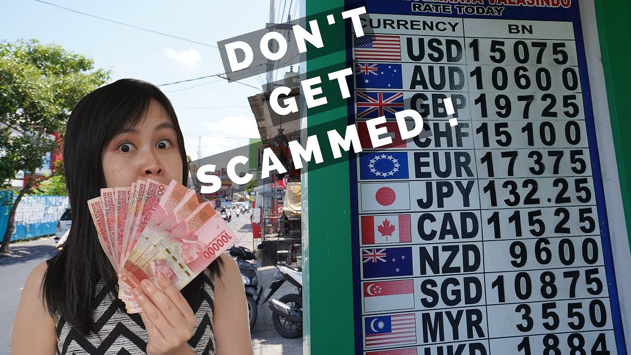 Tips on Exchanging Your Money in BALI
