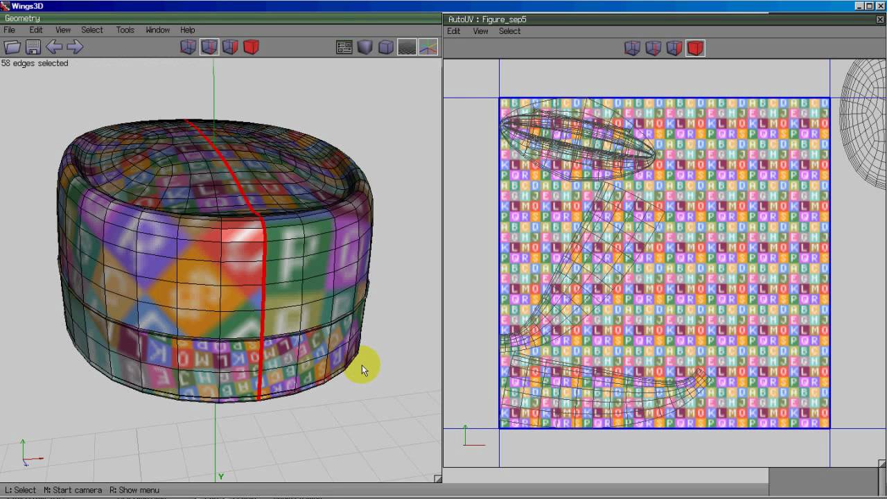 UV mapping in Wings3d Part 1