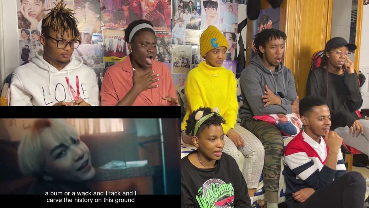 Africans show their friends BTS Agust D- ‘Agust D’+ ‘Shadow’+ ‘give it to me’ MV