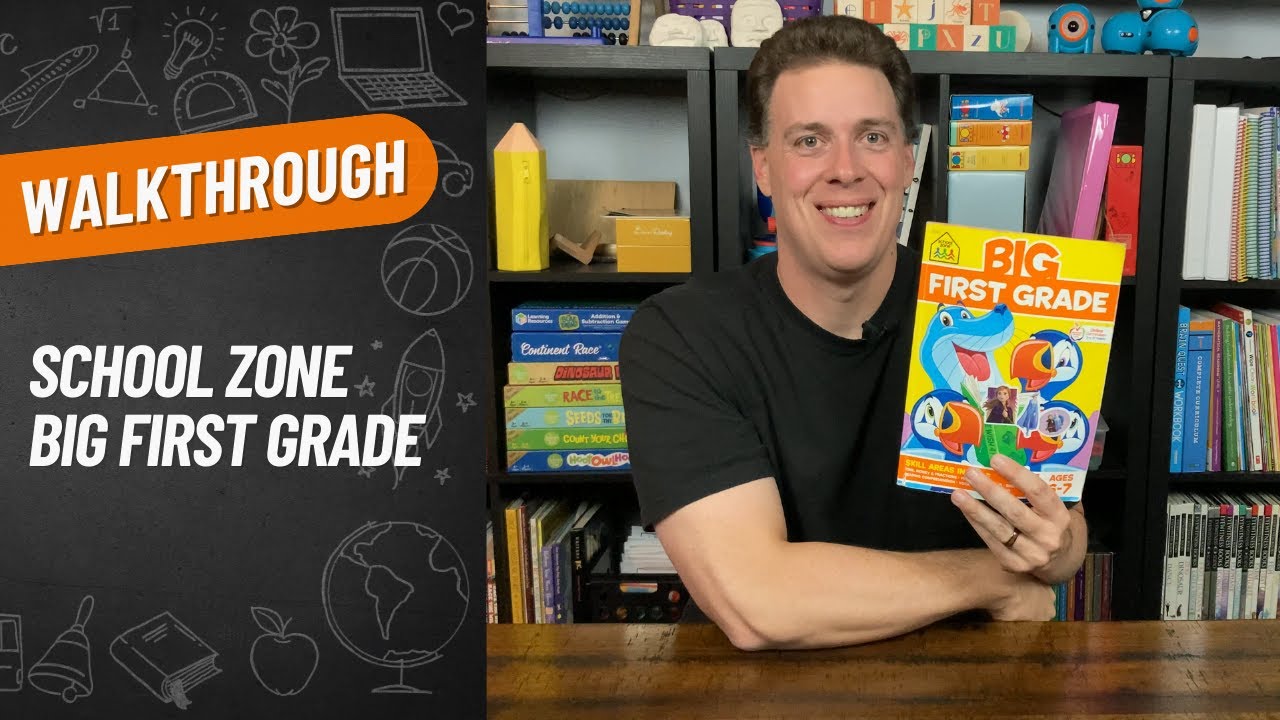 School Zone Big First Grade Review & Walkthrough | Secular Homeschooling