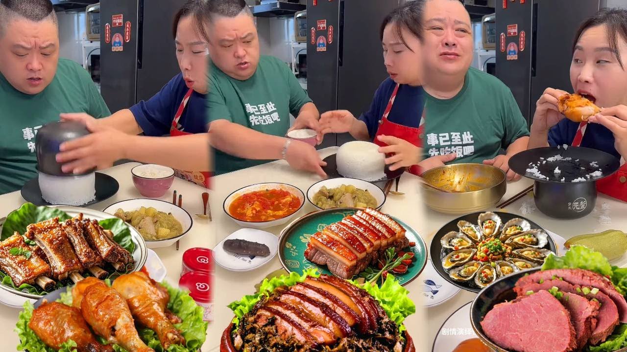 小氣老公要我吃剩菜，等他吃飽，我拿出雞腿饞哭他【胖嫂美食】