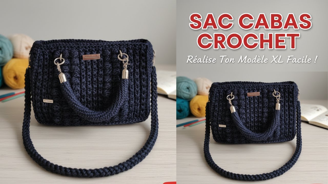 Comment faire un sac au crochet élégant 💼 | DIY pour débutantes