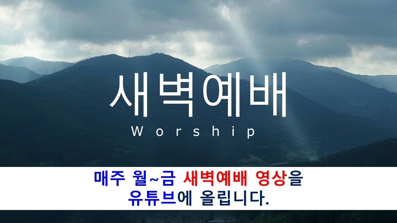 [죽전안디옥교회] 2026년 2월 25일 새벽기도회_이명순 목사, 요 7:53-8:11
