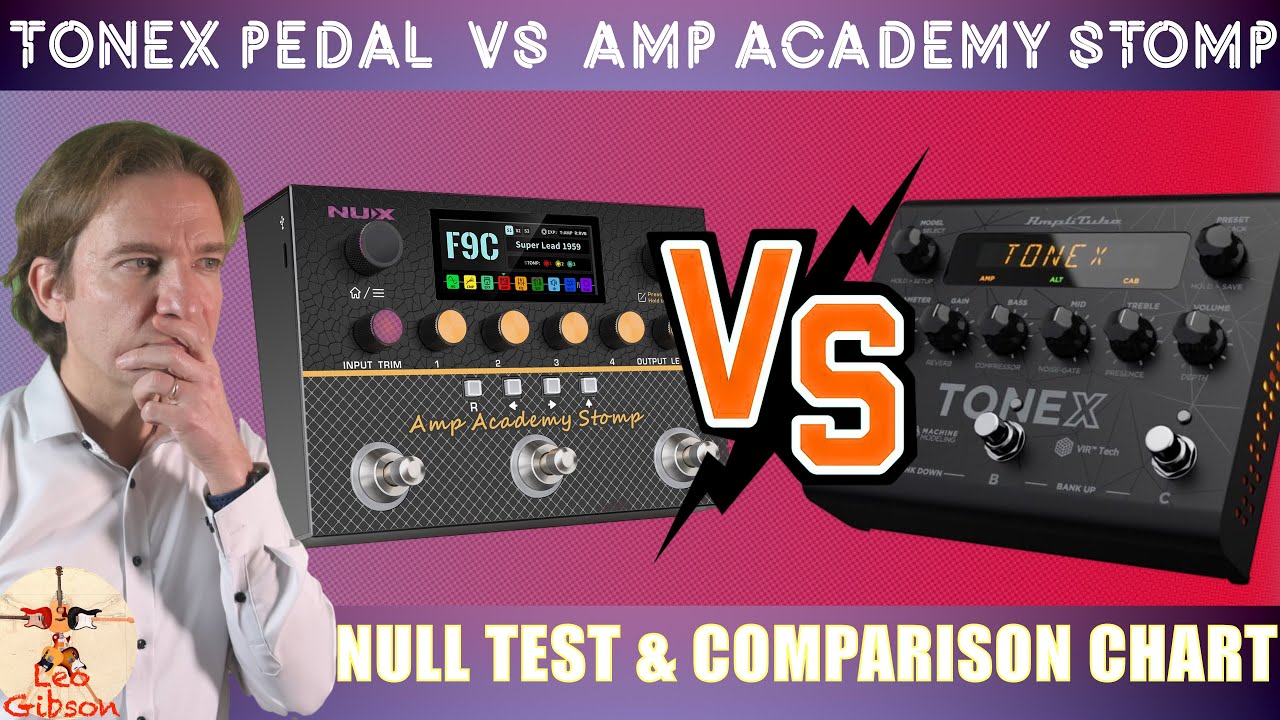 Педаль Amp Academy Stomp против ToneX: какую купить?...с NULL TEDT против настоящего лампового ус...