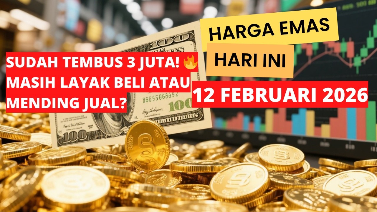 Harga Emas hari ini 12 Februari 2026 ANTAM Di Logam Mulia & UBS atau Galeri24 Lebih Menguntungkan?