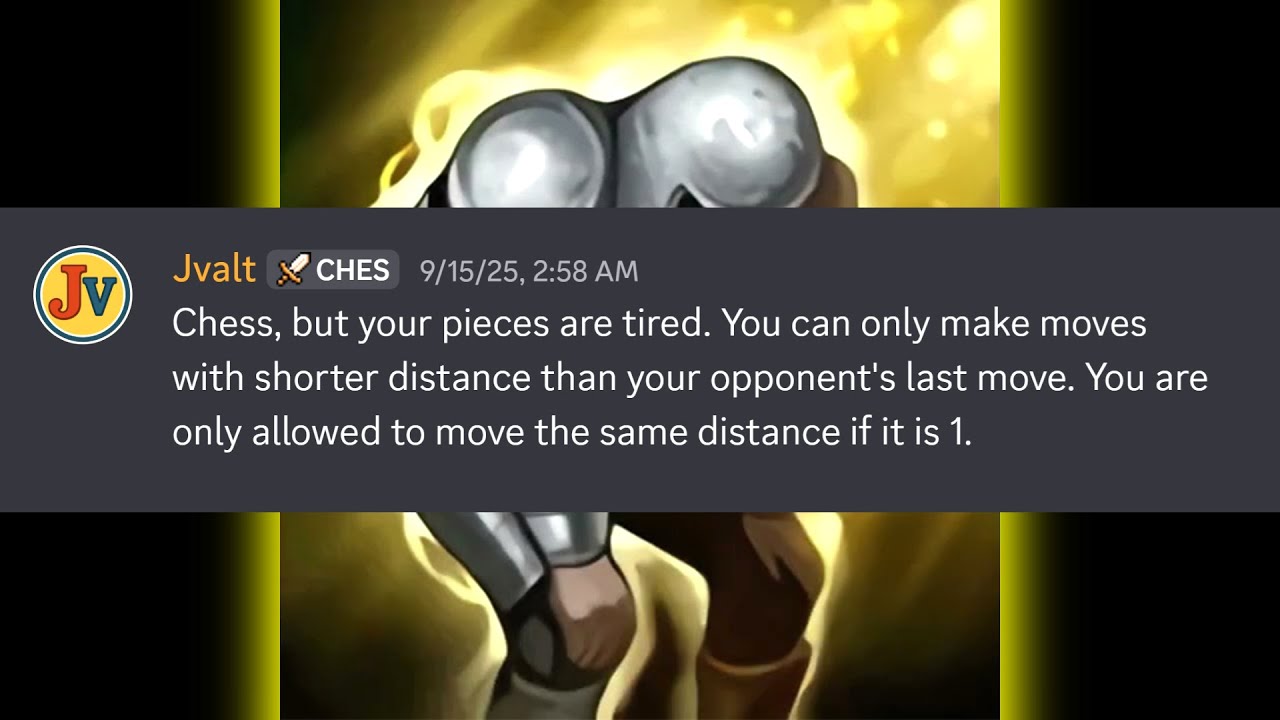 If Chess Pieces Can Get Tired