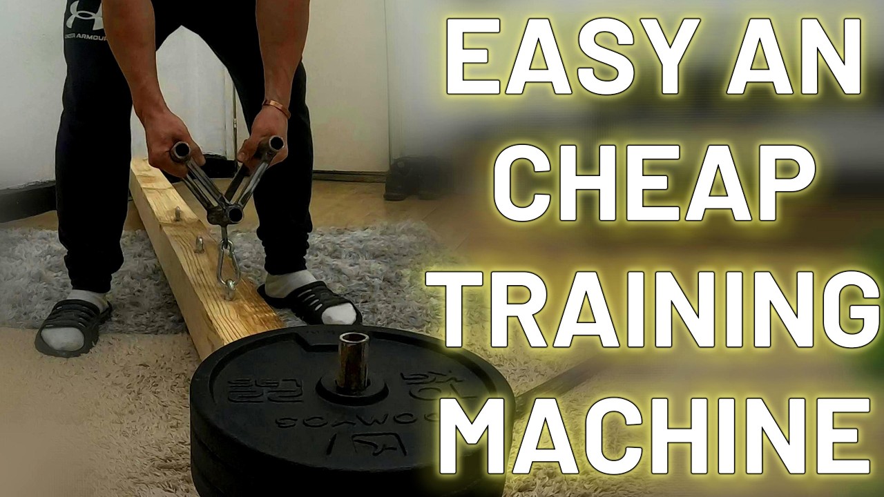 MY FAVORITE AND CHEAPEST DIY FITNESS EQUIPMENT