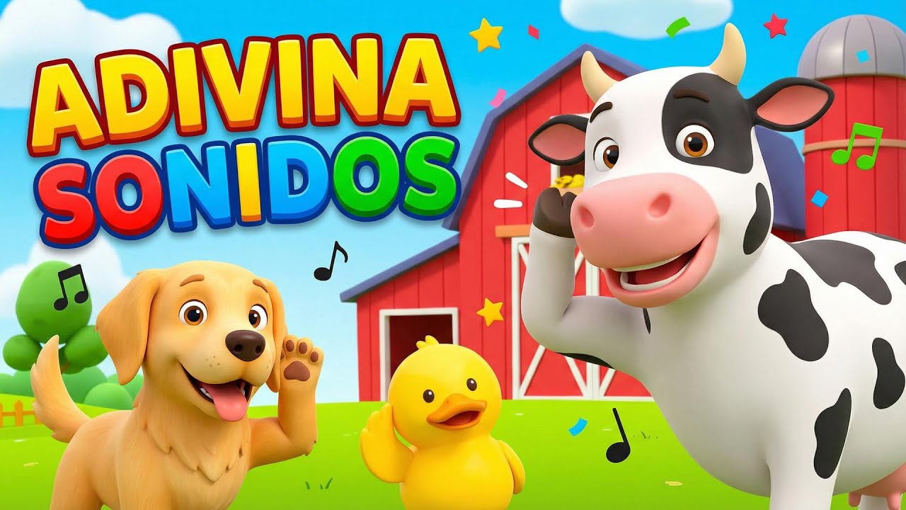 &iquest;Qu&eacute; Animal Es? Adivina los Sonidos 🐮🐶 | Canciones Infantiles Educativas | BoBiBo Espa&ntilde;ol