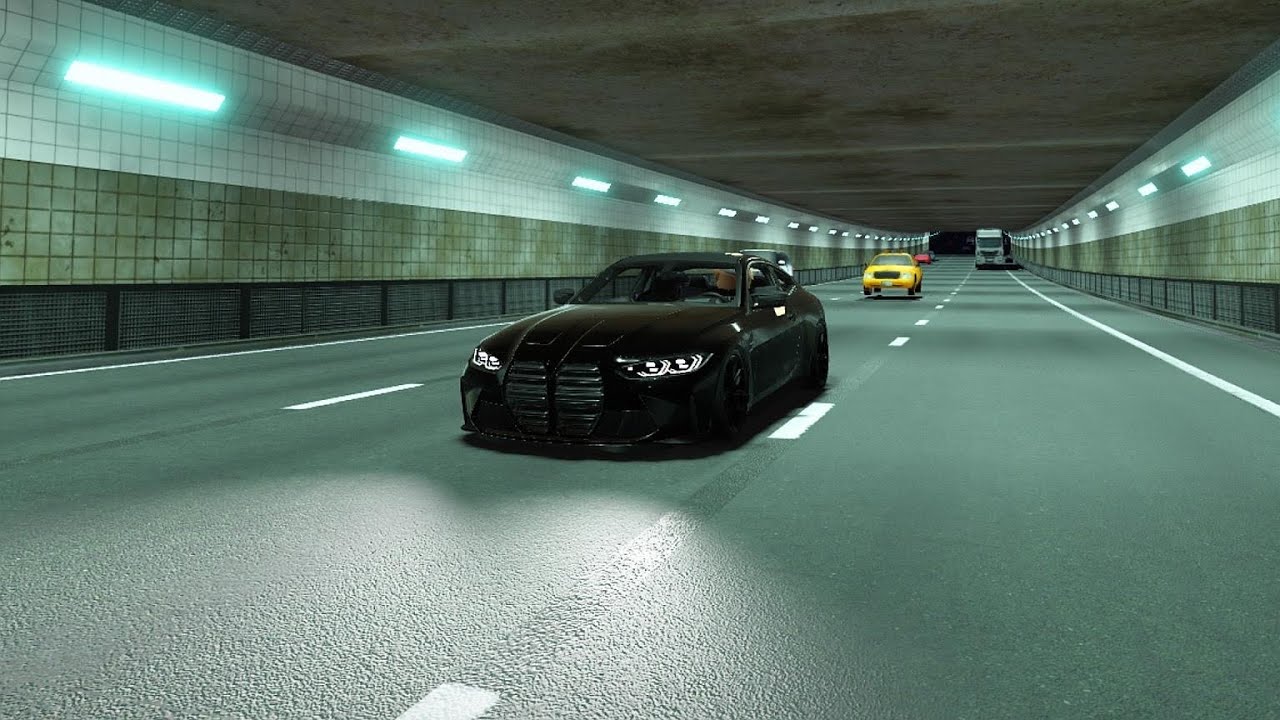 CUTTING UP IN A MURDERED OUT BMW M4!! - Roblox Midnight Chasers