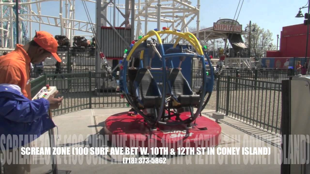 Sling Shot Scream Zone Coney Island
