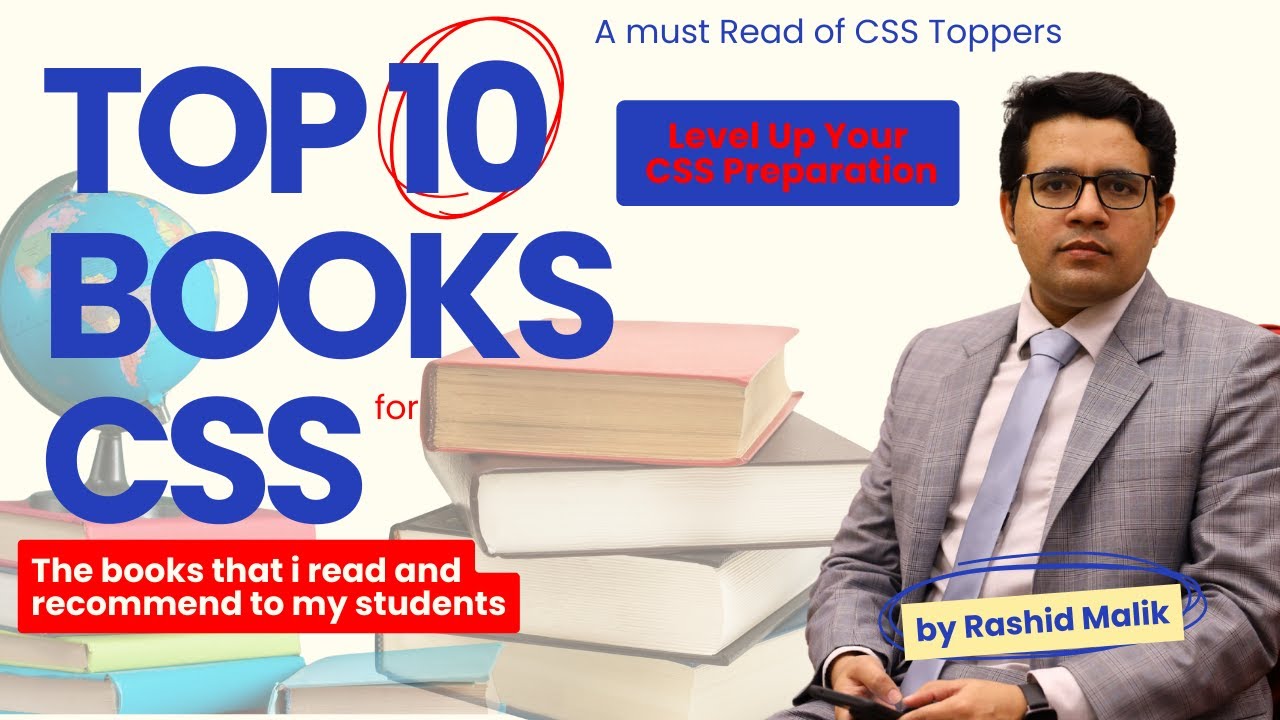 Must-Read Books for CSS | Toppers&rsquo; Choice & Expert Recommended