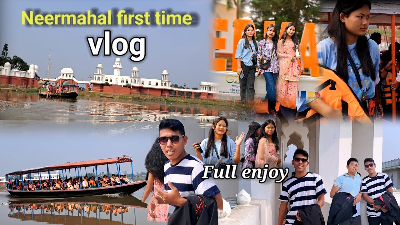 neermahal vlog video || first time vlog || sunamura melaghar Rudra Saghar lake neermahal