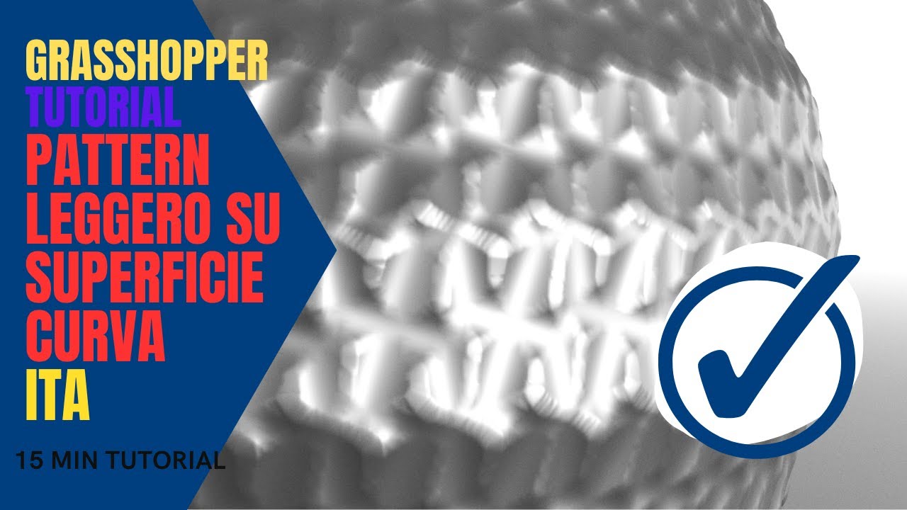 Tutorial Grasshopper_ Applicare Pattern leggero su superficie