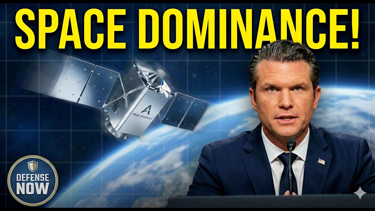 BREAKING: SecWar Hegseth Demands SPACE DOMINANCE at True Anomaly!