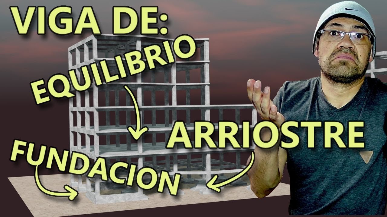 Diferencia entre: Viga de fundación, equilibrio y arriostre