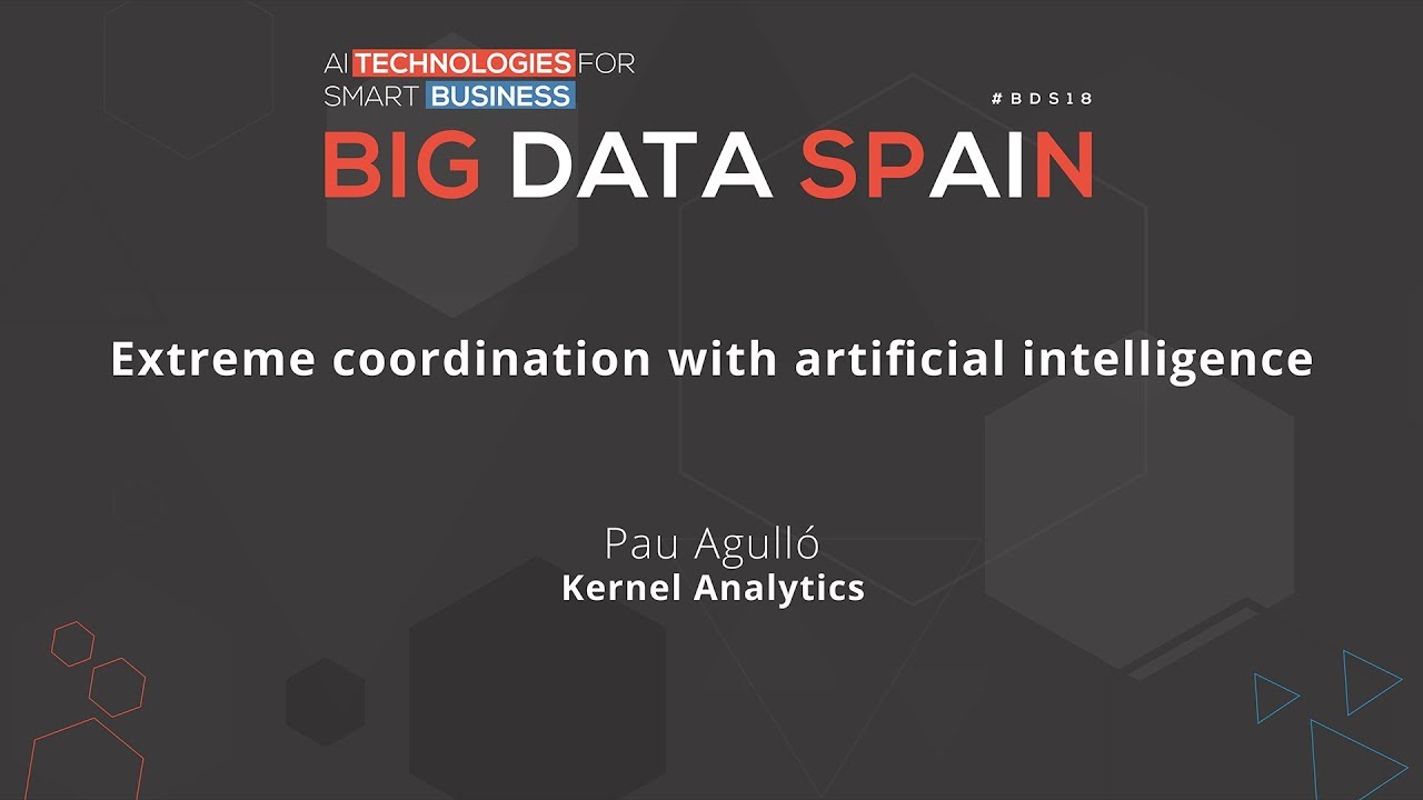 Extreme coordination with artificial intelligence by Pau Agull&oacute;