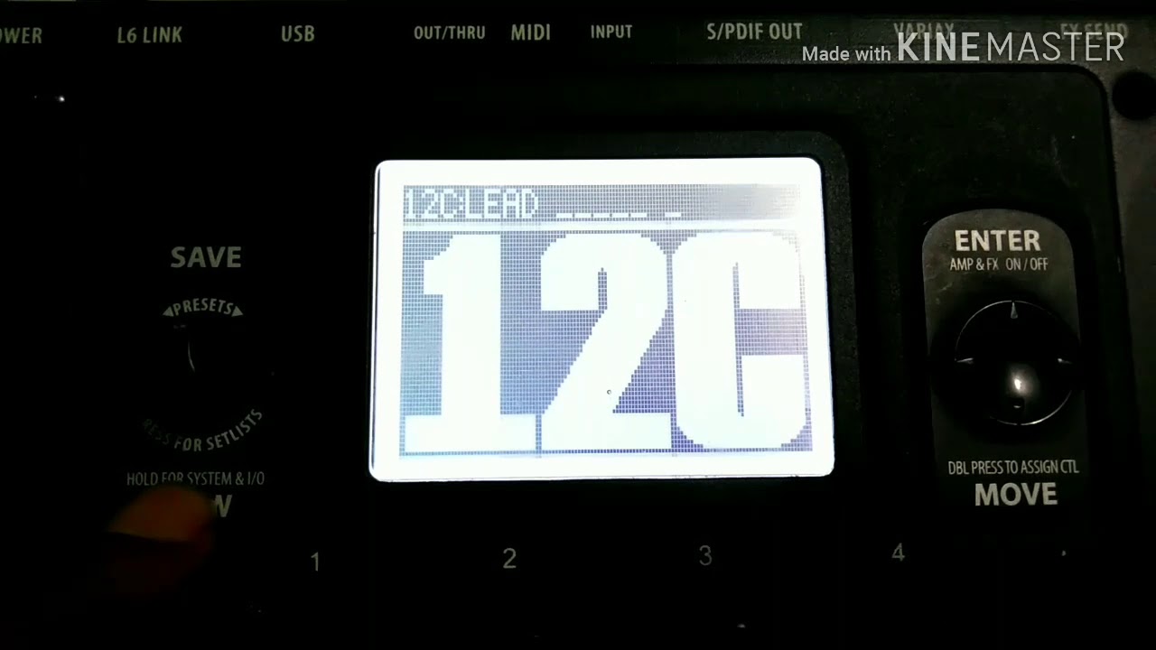 Tutorial Cara setting lead dangdut Efek POD HD500