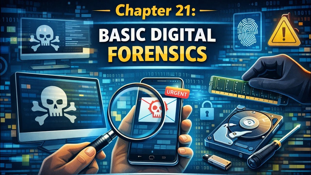 Chapter 21: Basic Digital Forensics | Cyber Security Awareness Course