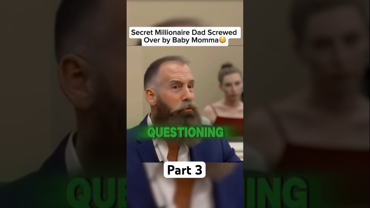 Secret Millionaire Dad Screwed Over By Baby Momma Part-3 #childsupportcourt #judgemathis #court