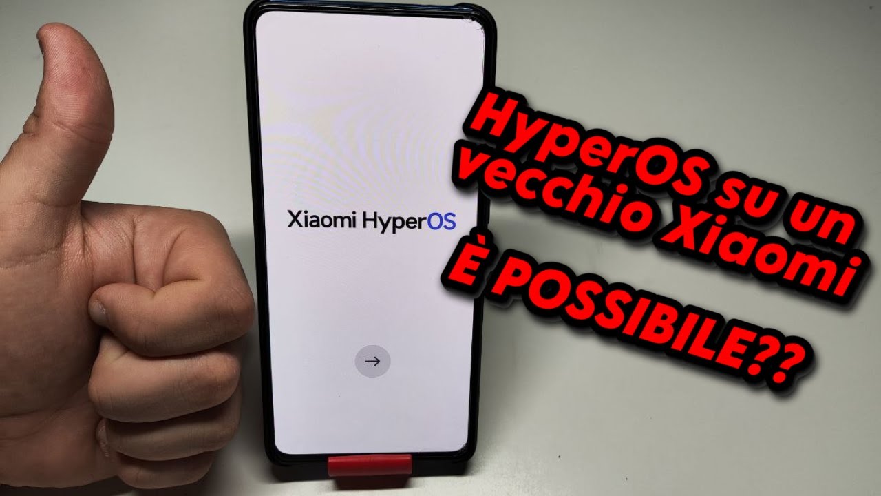 Il NUOVISSIMO HyperOS su un VECCHIO XIAOMI??? | Mi 9T Pro