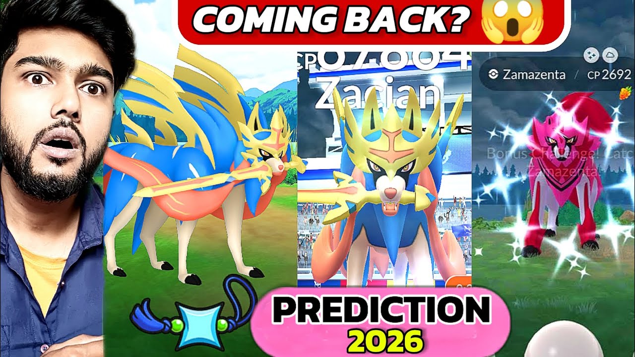 Crowned Zacian Raid Day Returning? 😱 Pokémon GO Big Prediction! 2026